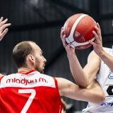 Natan Jurkovitz (à droite) et Olympic visent un 7e titre national consécutif KEYSTONE/JEAN-CHRISTOPHE BOTT